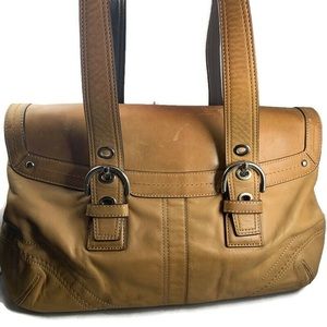 Coach Hampton Soho leather handbag